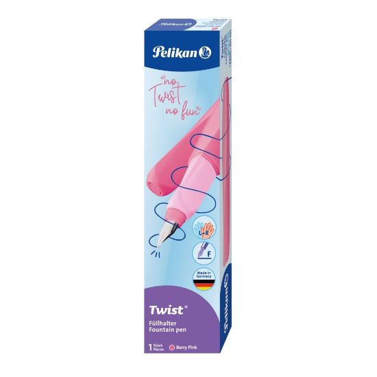 Poza cu STILOU TWIST F AMBIDEXTRU BERRY PINK CUTIE CARTON