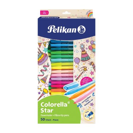 Poza cu CARIOCA COLORELLA STAR C302 SET50 BLISTER