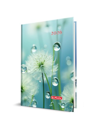 Poza cu AGENDA DATATA A5 352PAG COPERTA BURETATA MOTIV MACRO 2026