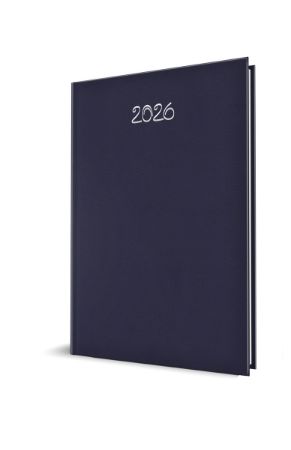 Poza cu AGENDA DATATA SAPTAMANALA A4 128PAG ALBASTRU INCHIS 2026