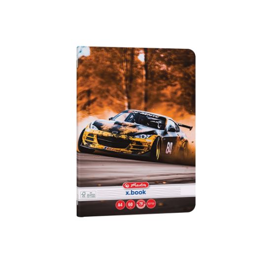 Poza cu CAIET A4 60F 70G/MP FSCÂ® MIX DICTANDO RACE CARS