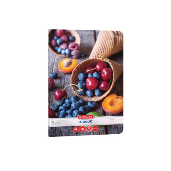 Poza cu CAIET A4 60F 70G/MP FSCÂ® MIX DICTANDO HEALTHY SNACK