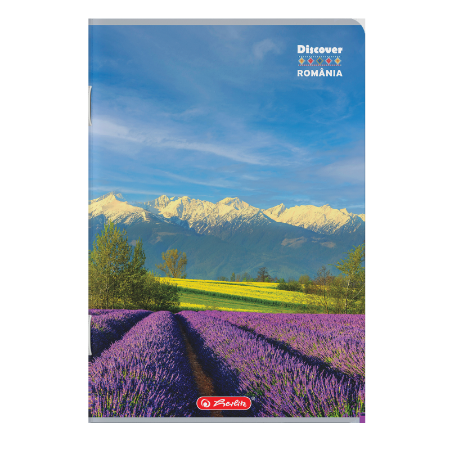Poza cu CAIET A4 100F 70G/MP FSCÂ® PATRATELE DIVERSE MOTIVE