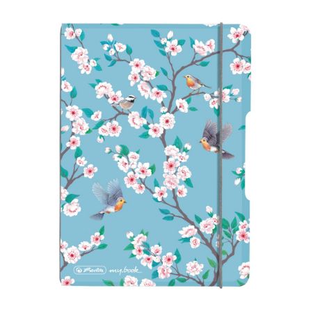 Poza cu CAIET MY.BOOK FLEX A6 40F 80G/MP DICTANDO LADYLIKE BIRDS