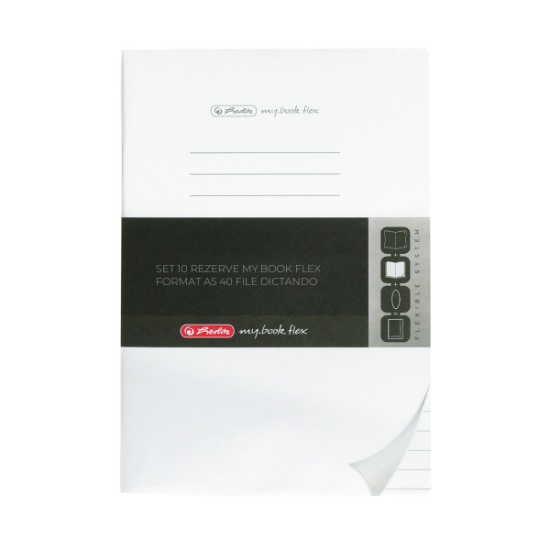 Poza cu REZERVA MY.BOOK FLEX A5 40F 80G/MP DICTANDO SET10