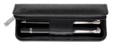 Poza cu ETUI DE PIELE TGX 2 INTRUMENTE NEGRU