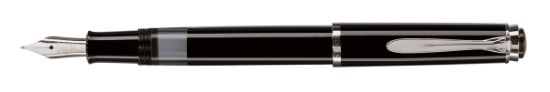 Poza cu STILOU CLASSIC M205 EF ACCESORII ARGINTII NEGRU