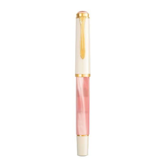 Poza cu STILOU CLASSIC M200 M EDITIE SPECIALA CHERRY BLOSSOM PENITA+ACC PLACATE AUR CUTIE CADOU
