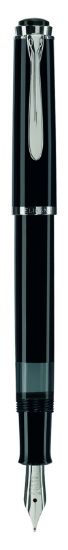 Poza cu STILOU CLASSIC M205 B PENITA + ACCESORII OTEL INOXIBADIL NEGRU