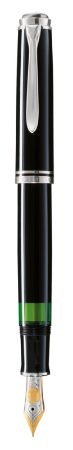 Poza cu STILOU SOUVERAN M805 EF PENITA AUR 18K PLACAT PALADIU NEGRU