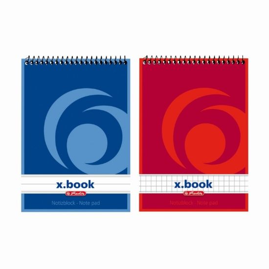 Poza cu BLOC NOTES A6 50F SPIRA PATRATELE X.BOOK