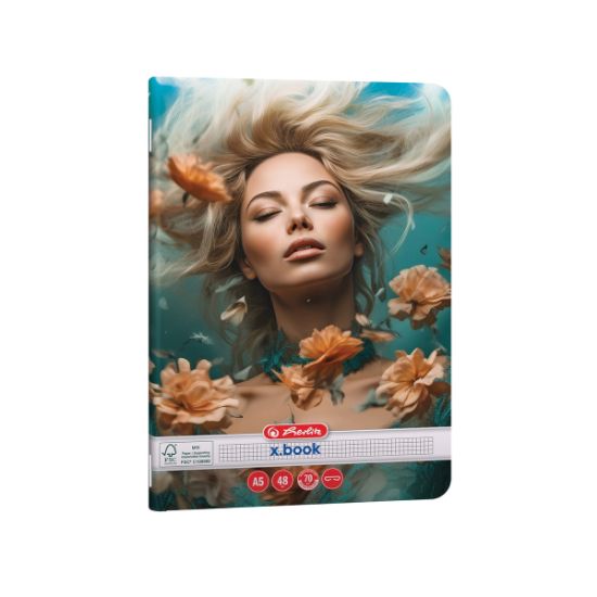 Poza cu CAIET A5 48F PATRATELE BEAUTY