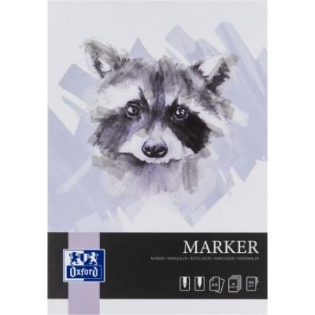 Poza cu BLOC DESEN OXFORD MARKER A4 15F 180G/MP FSCÂ® MIX70% COLECTIA ARTISTIC