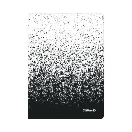 Poza cu CAIET A5 80F 70G/MP PATRATELE ALB/NEGRU COLOR EDITION