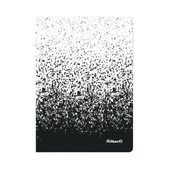 Poza cu CAIET A5 80F 70G/MP PATRATELE ALB/NEGRU COLOR EDITION