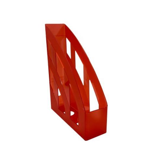 Poza cu SUPORT DOSARE PLASTIC A4 ROSU TRANSLUCID