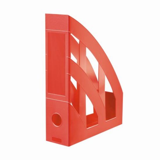 Poza cu SUPORT DOSARE PLASTIC A4 CLASIC ROSU