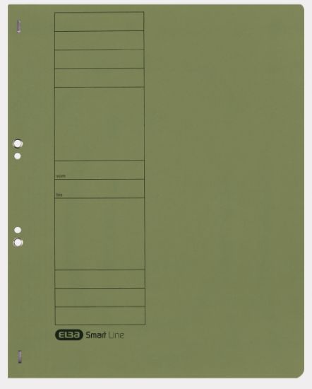 Poza cu DOSAR CAPSE ELBA SMART EYELET A4 1/1 250G/MP VERDE