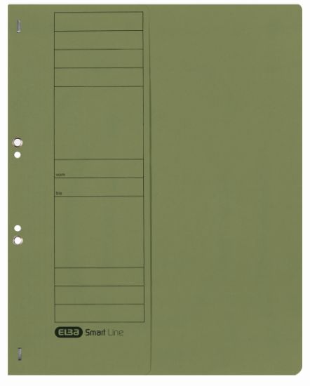 Poza cu DOSAR CAPSE ELBA SMART EYELET A4 1/2 250G/MP VERDE
