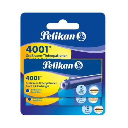 Poza cu PATROANE CERNEALA 4001 ALBASTRU ROYAL SET2X5 MARI BLISTER