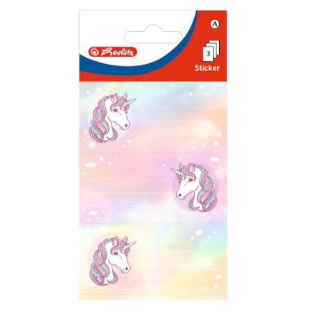 Poza cu ETICHETE SCOLARE UNICORN SET9
