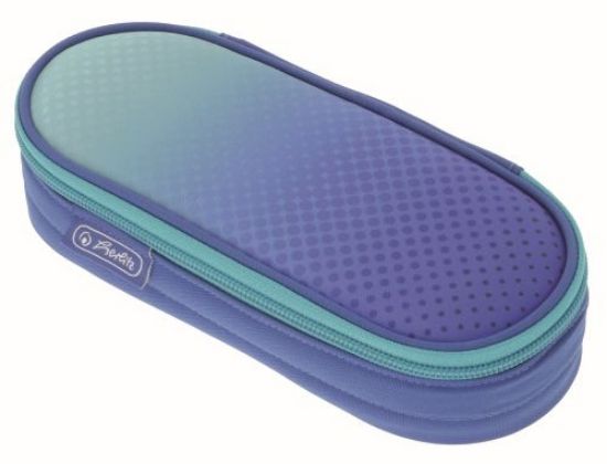 Poza cu PENAR TIP ETUI OVAL DIP DYE ALBASTRU/TURCOAZ