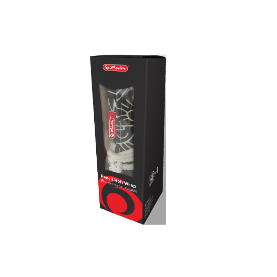Poza cu HUSA ROLL WRAP BUMBAC PENTRU CREIOANE 48 POZ CULOARE NEGRU/ALB