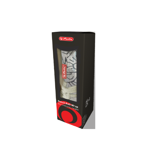 Poza cu HUSA ROLL WRAP BUMBAC PENTRU CREIOANE 72 POZ CULOARE NEGRU/ALB