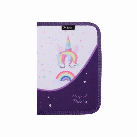 Poza cu PENAR ECHIPAT 26 PIESE 1 CLAPA 19.5X13.5X3.5CM UNICORNS