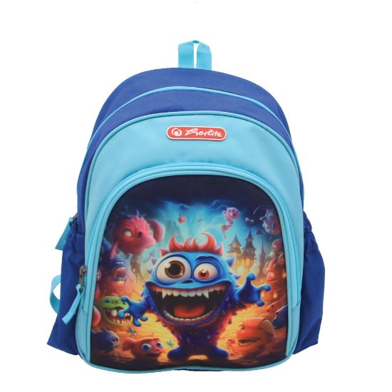 Poza cu RUCSAC COOL 31X20X12CM BLUE MONSTER