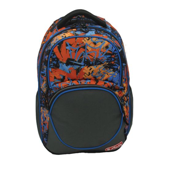Poza cu RUCSAC ZIPPER CUBE 43X29X22CM STREET ART