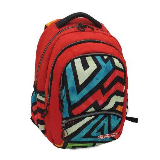 Poza cu RUCSAC ZIPPER PRO 43X29X22CM GRAFFITTI