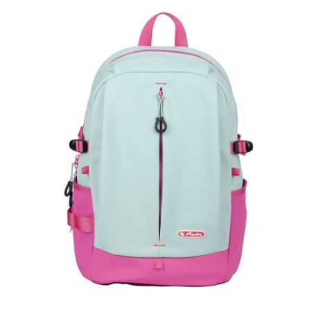 Poza cu RUCSAC SPORT 44X31X16CM MENTA/ROZ