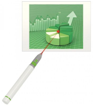 Poza cu PIX STYLUS 2 IN 1 PRO PRESENTER 2 ALB LEITZ