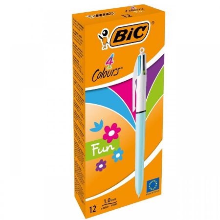 Poza cu PIX CU MECANISM 4 CULORI FUN BIC