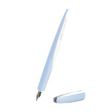 Poza cu STILOU CALIGRAFIE MY.PEN STYLE 3 PENITE 0.9/1.4/1.9 ALBASTRU DESCHIS