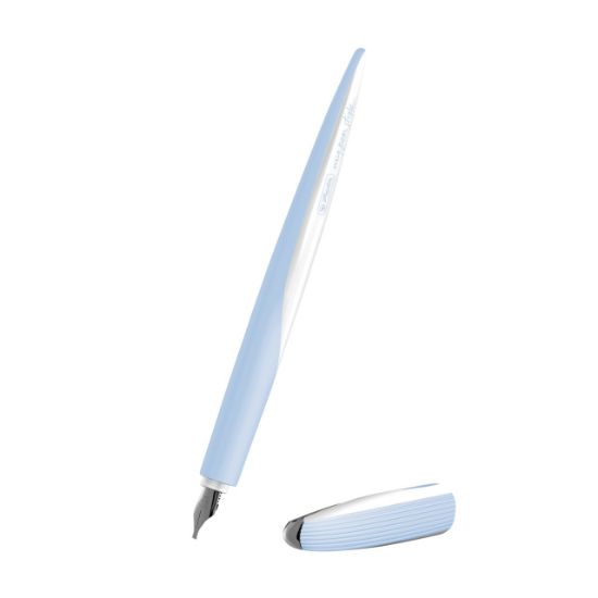 Poza cu STILOU CALIGRAFIE MY.PEN STYLE 3 PENITE 0.9/1.4/1.9 ALBASTRU DESCHIS