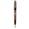 Poza cu STILOU CLASSIC M200 M BROWN MARBLED PENITA+ACCESORII PLACATE AUR