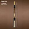 Poza cu STILOU CLASSIC M200 M BROWN MARBLED PENITA+ACCESORII PLACATE AUR