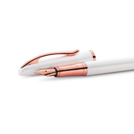 Poza cu STILOU JAZZ NOBLE ELEGANCE M PEARL WHITE CUTIE CARTON