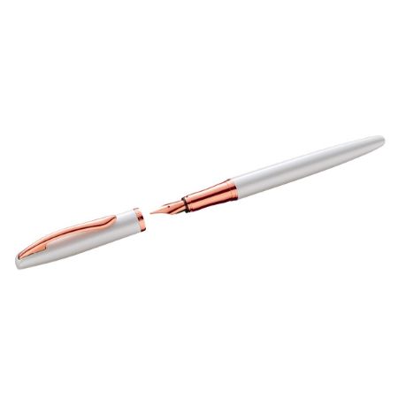 Poza cu STILOU JAZZ NOBLE ELEGANCE M PEARL WHITE CUTIE CARTON
