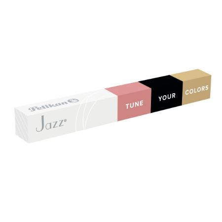 Poza cu STILOU JAZZ NOBLE ELEGANCE M PEARL WHITE CUTIE CARTON