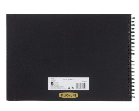Poza cu CAIET SPIRA PENTRU SCHITE SI DESEN A3 56 FILE 165G CU MAPA PROFESSIONAL DERWENT