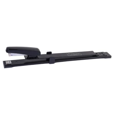 Poza cu Capsator Kangaro DS-45L, 24/6 - 26/6, 30 coli, 320mm, brat lung, plastic, negru