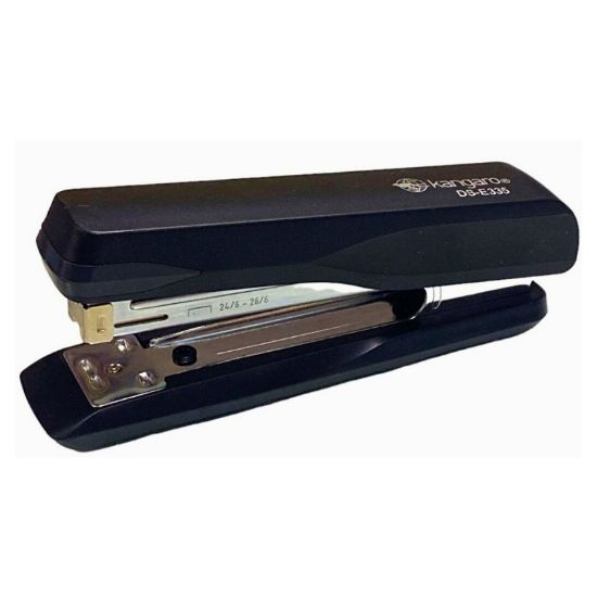 Poza cu Capsator Kangaro DSE-335, 24/6, 30 coli, 86mm, plastic, negru
