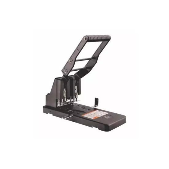 Poza cu Perforator Kangaro HDP-2160, 150 coli, metalic, negru
