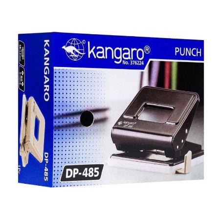 Poza cu Perforator Kangaro DP-485, 16 coli, metalic, albastru