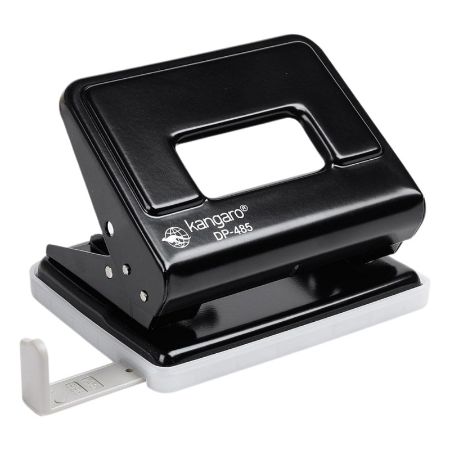 Poza cu Perforator Kangaro DP-485, 16 coli, metalic, negru
