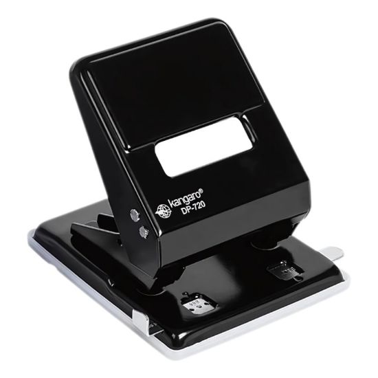 Poza cu Perforator Kangaro DP-720, 36 coli, metalic, negru