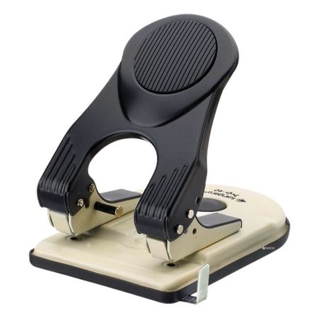 Poza cu Perforator Kangaro Perfo-40, 40 coli, metalic, negru